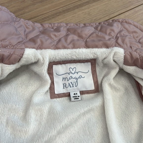 Maya Ray Light Pink Quilted Jacket - Picture 5 of 8